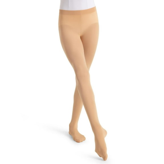 Capezio Ultra Soft Self Knit Waistband Transition® Tight - Girls