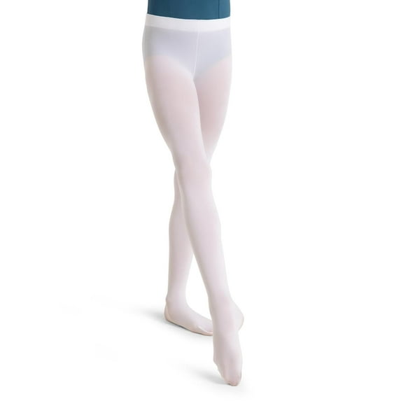 Capezio Ultra Soft Self Knit Waistband Transition® Tight - Girls