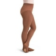thumbnail image 1 of Capezio Ultra Soft Self Knit Waistband Transition® Tight - Girls, 1 of 6