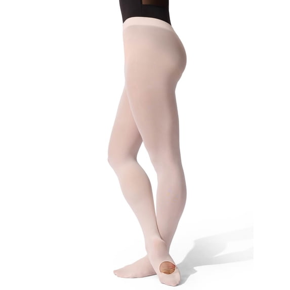 Capezio Ultra Soft Self Knit Waistband Transition® Tight - Girls