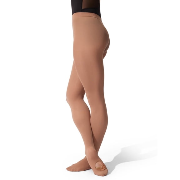 Capezio Ultra Soft Self Knit Waistband Transition® Tight - Girls