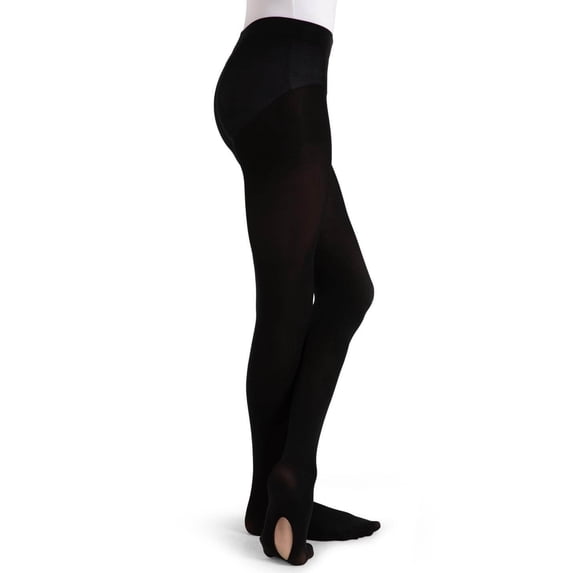 Capezio Ultra Soft Self Knit Waistband Transition® Tight - Girls