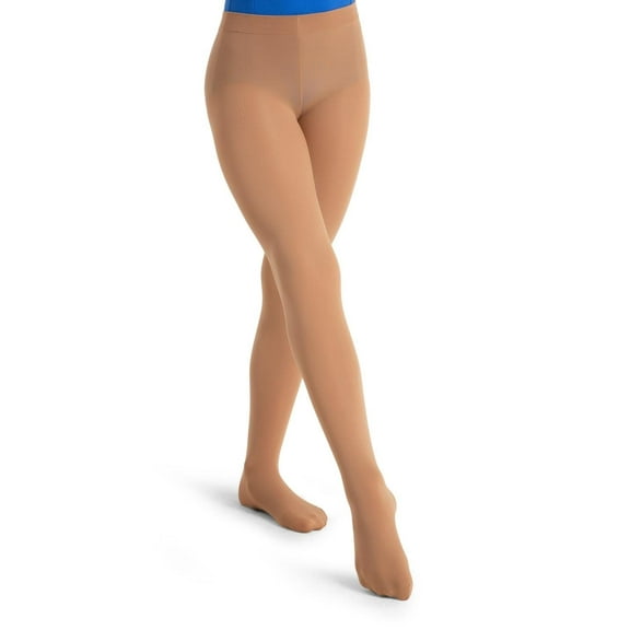 Capezio Ultra Soft Self Knit Waistband Transition® Tight - Girls