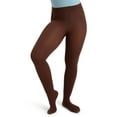 thumbnail image 1 of Capezio Ultra Soft Self Knit Waistband Transition® Tight - Girls, 1 of 5