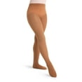thumbnail image 1 of Capezio Ultra Soft Self Knit Waistband Transition® Tight - Girls, 1 of 7