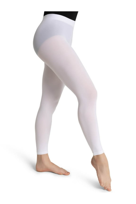 Footless Tight w Self Knit Waist Band