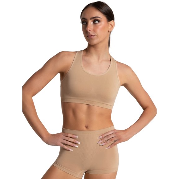Capezio Seamless Racerback Sports Bra
