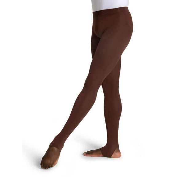 Capezio Ultra Soft Self Knit Waistband Stirrup Tight