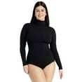 thumbnail image 1 of Capezio Turtleneck Long Sleeve Leotard, 1 of 6