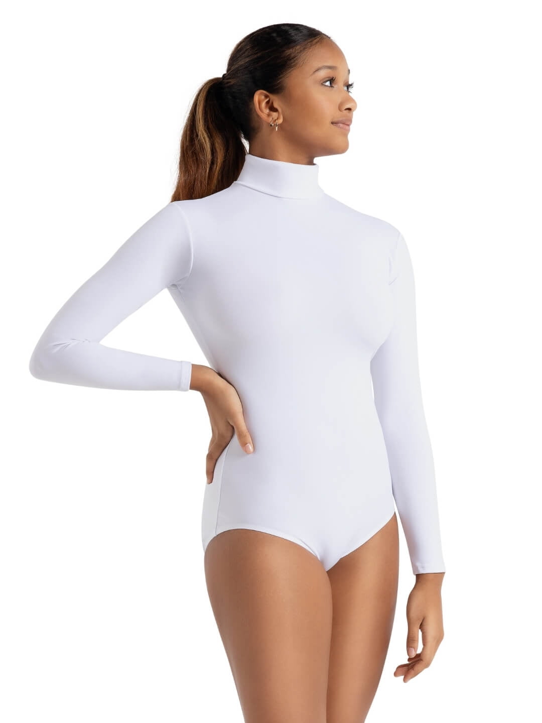 Capezio Turtleneck Long Sleeve Leotard - Women's - Walmart.com