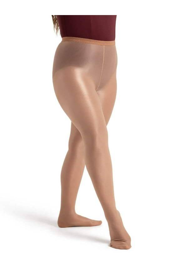 Ultra Shimmery Footed Tight - Women's