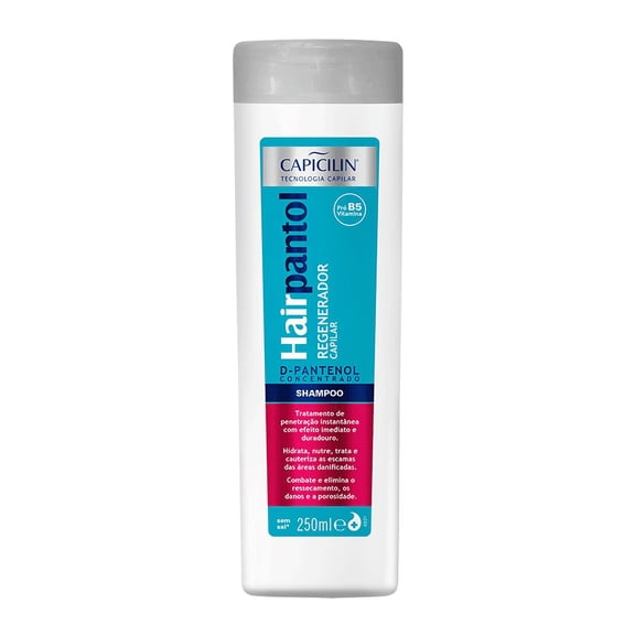 Capicilin - Linha Hairpantol - Shampoo 250 ML - (Hairpanthol Collection - Shampoo 8.45 Fl oz)