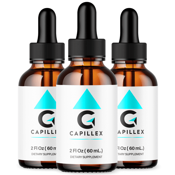 Capillex Hair Support Liquid Supplement Natural Growth Suport 90 Servings