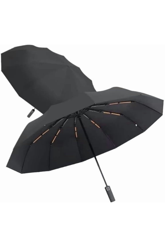 Premium Auto Folding Umbrella for Rain and Sun - Durable, Light & Portable for Women & Men , Fits Backpack & Cars
