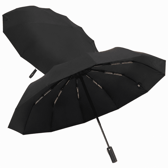 Premium Auto Folding Umbrella for Rain and Sun - Durable, Light & Portable for Women & Men , Fits Backpack & Cars