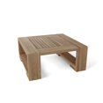 thumbnail image 1 of Anderson Teak Capistrano Contemporary Teak Side Table in Natural, 1 of 2