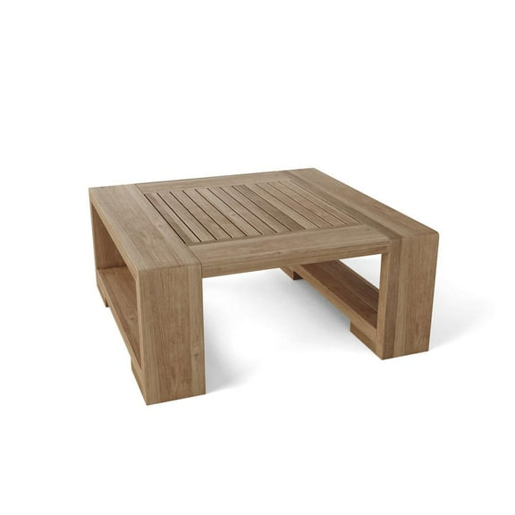 Anderson Teak Capistrano Contemporary Teak Side Table in Natural