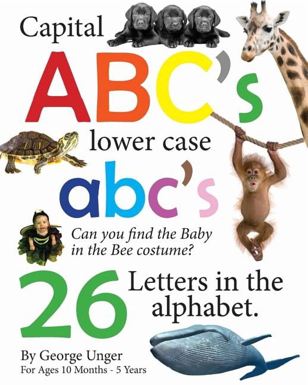 Capital ABC's lower case abc's 26 Letters in the alphabet, (Paperback ...