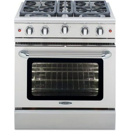 Capital Cooking MCR304-L 30 Inch Wide 4.9 Cu. Ft. Free Standing Liquid Propane R