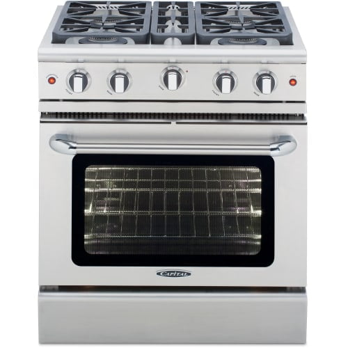 Capital Cooking MCR304-L 30 Inch Wide 4.9 Cu. Ft. Free Standing Liquid Propane R