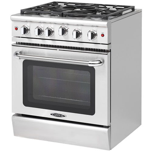 Capital Cooking MCR305-L 30 Inch Wide 4.9 Cu. Ft. Free Standing Liquid Propane R