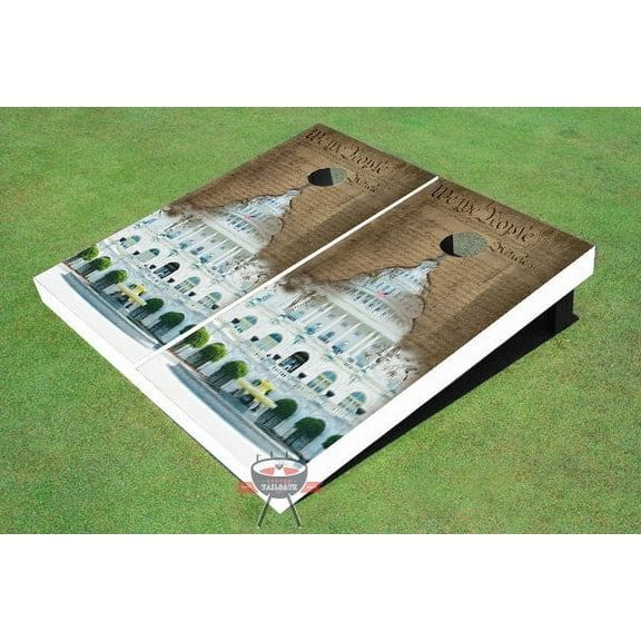 Capital Hill Theme Cornhole Boards