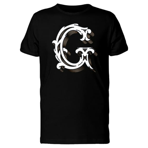 Capital Letter G T-Shirt Men -Image by Shutterstock, Male x-Large