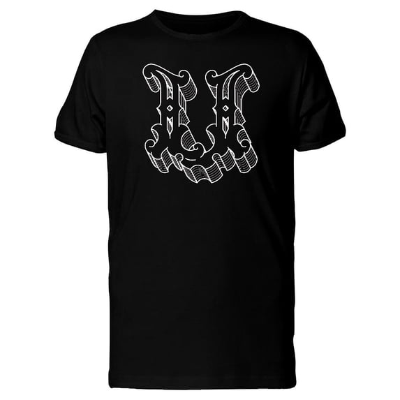 Capital Letter U Tee Men's -Image by Shutterstock