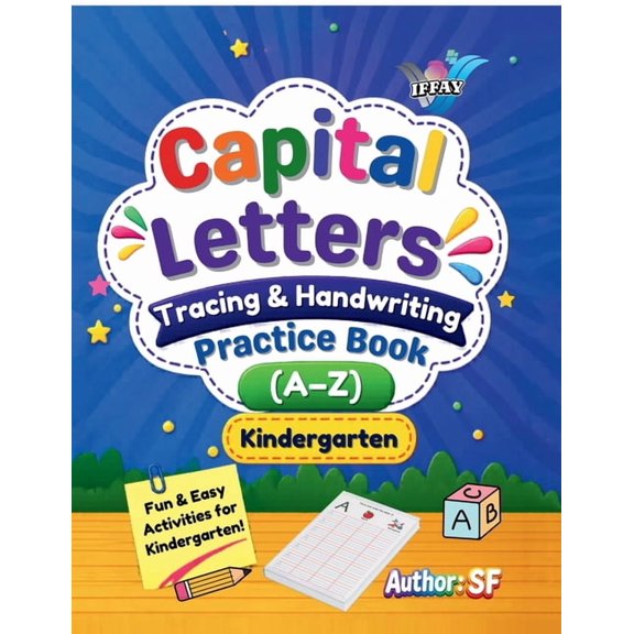 Capital Letters Tracing & Handwriting Practice Book (A-Z), (Paperback)