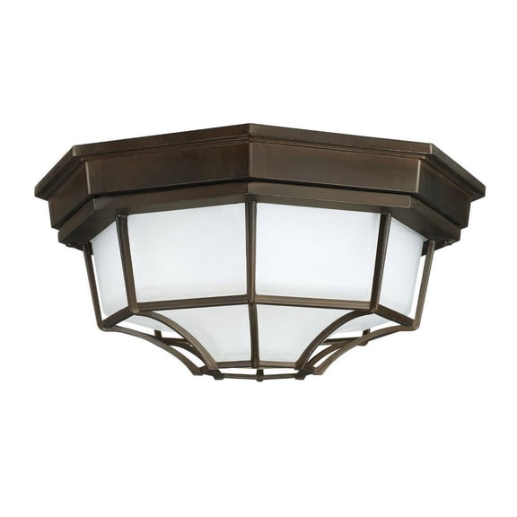 Capital Lighting - 11 Inch 2 Light Outdoor Flush Mount - in Urban/Industrial