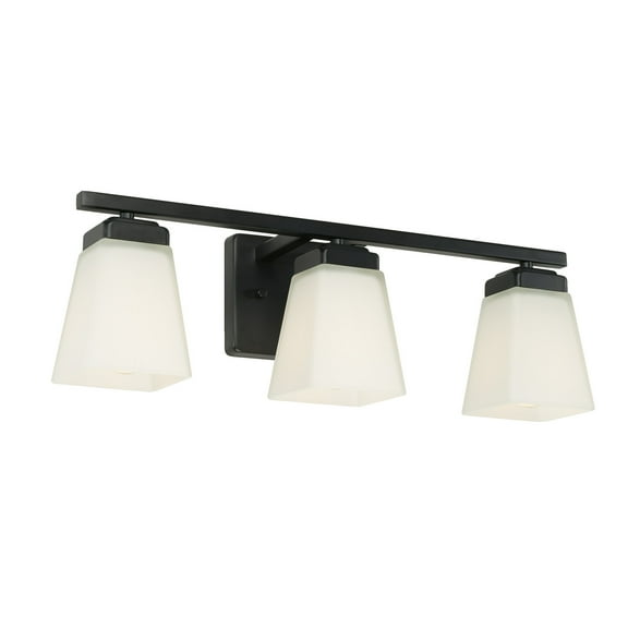 Capital Lighting 114431-334 Baxley 3 Light 22" Wide Bathroom Vanity Light - Black