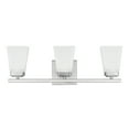 thumbnail image 1 of Capital Lighting 114431-334 Baxley 3 Light 22" Wide Bathroom Vanity Light - Nickel, 1 of 2