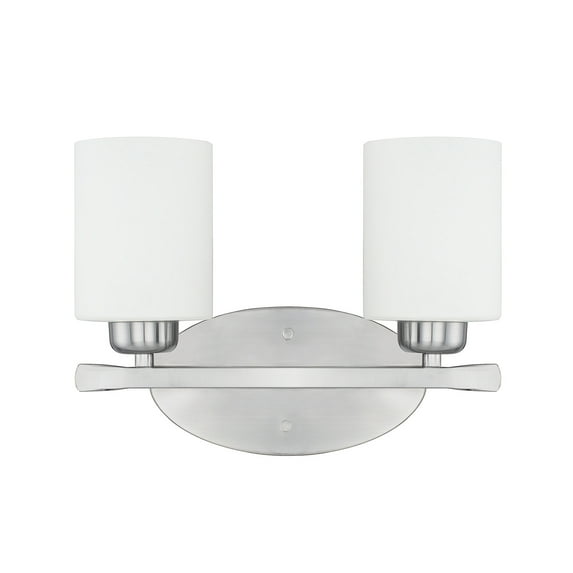 Capital Lighting 115221-338 Dixon 2 Light 13" Wide Bathroom Vanity Light - Nickel