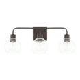 thumbnail image 1 of Capital Lighting 120031-426 Tanner 3 Light 25" Wide Bathroom Vanity Light - Bronze, 1 of 7