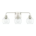 thumbnail image 1 of Capital Lighting 120031-426 Tanner 3 Light 25" Wide Bathroom Vanity Light - Nickel, 1 of 7