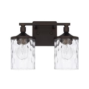Capital Lighting 128821BZ-451 Colton 2 Light 13" Wide Bathroom Vanity Light - Bronze