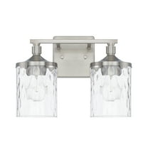 Capital Lighting 128821-451 Colton 2 Light 13" Wide Bathroom Vanity Light - Nickel