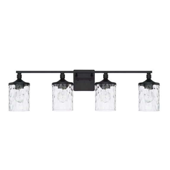 Capital Lighting 128841MB-451 Colton 4 Light 34" Wide Bathroom Vanity Light - Black
