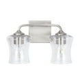 thumbnail image 1 of Capital Lighting 139221-499 Reeves 2 Light 14" Wide Bathroom Vanity Light - Nickel, 1 of 7