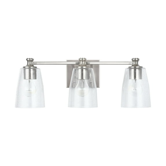 Capital Lighting 140931-506 Myles 3 Light 23" Wide Bathroom Vanity Light - Nickel