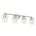 thumbnail image 1 of Capital Lighting 141441-507 4 Light 33" Wide Bathroom Vanity Light - Nickel, 1 of 10