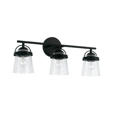 Capital Lighting 147031-534 Madison 3 Light 23" Wide Bathroom Vanity Light - Black