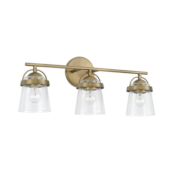 Capital Lighting 147031-534 Madison 3 Light 23" Wide Bathroom Vanity Light - Brass