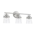 thumbnail image 1 of Capital Lighting 147031BN-534 Madison 3 Light 23" Wide Bathroom Vanity Light - Nickel, 1 of 7