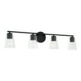 thumbnail image 1 of Capital Lighting 148641-537 Portman 4 Light 36" Wide Vanity Light - Black, 1 of 7