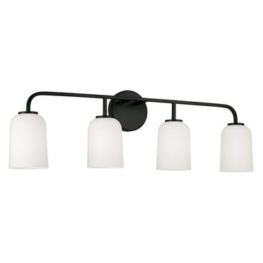 Capital Lighting 148841-542 Lawson 4 Light 33" Wide Vanity Light - Black