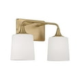 thumbnail image 1 of Capital Lighting 148921AD-541 Presley 2 Light 16" Wide Vanity Light - Brass, 1 of 7