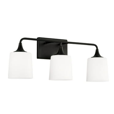 Capital Lighting 148931-541 Presley 3 Light 27" Wide Vanity Light - Black