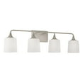 thumbnail image 1 of Capital Lighting 148941-541 Presley 4 Light 37" Wide Vanity Light - Nickel, 1 of 7