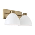 thumbnail image 1 of Capital Lighting 152021AW Ross 2 Light 17" Wide Vanity Light - White, 1 of 7